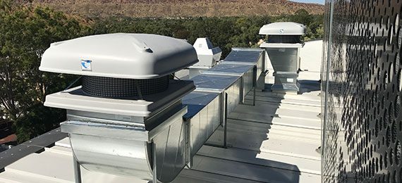 Ducted Air Con — Refrigeration & Electrical Services in Alice Springs, NT