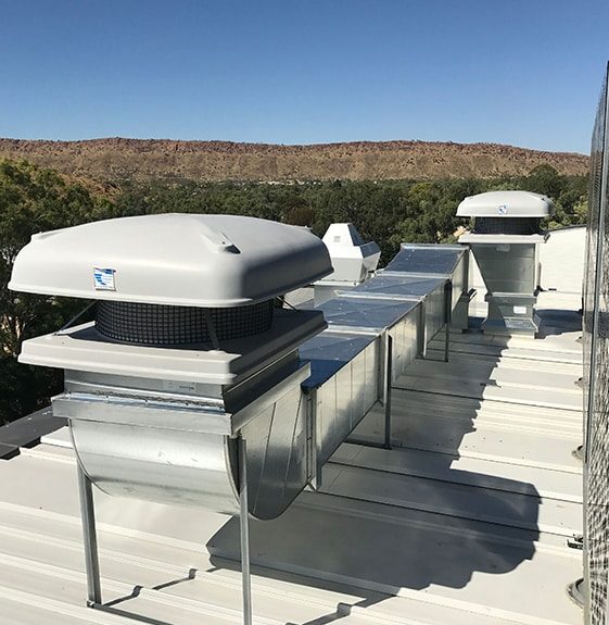 Air Duct — Refrigeration & Electrical Services in Alice Springs, NT